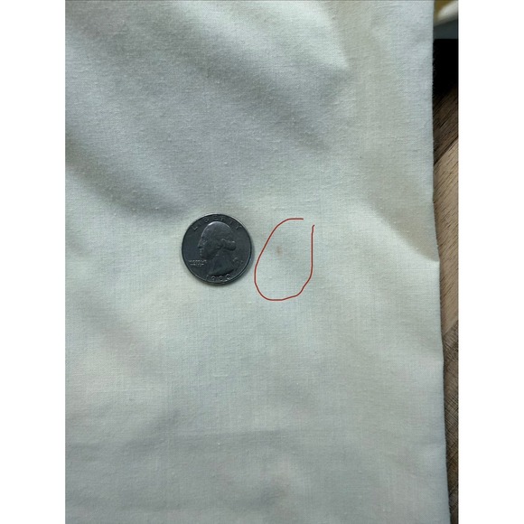 VTG Sears Perma Percale Full Flat Sheet+Pillow Case Embroidered Floral Cottage - Picture 8 of 8